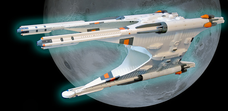 Illustration for article titled My Favourite Spaceships in the World Aren't in Games, or Movies, but LEGO